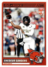 2025 SCORE NFL RC 15 Shedeur Sanders - Cleveland Browns