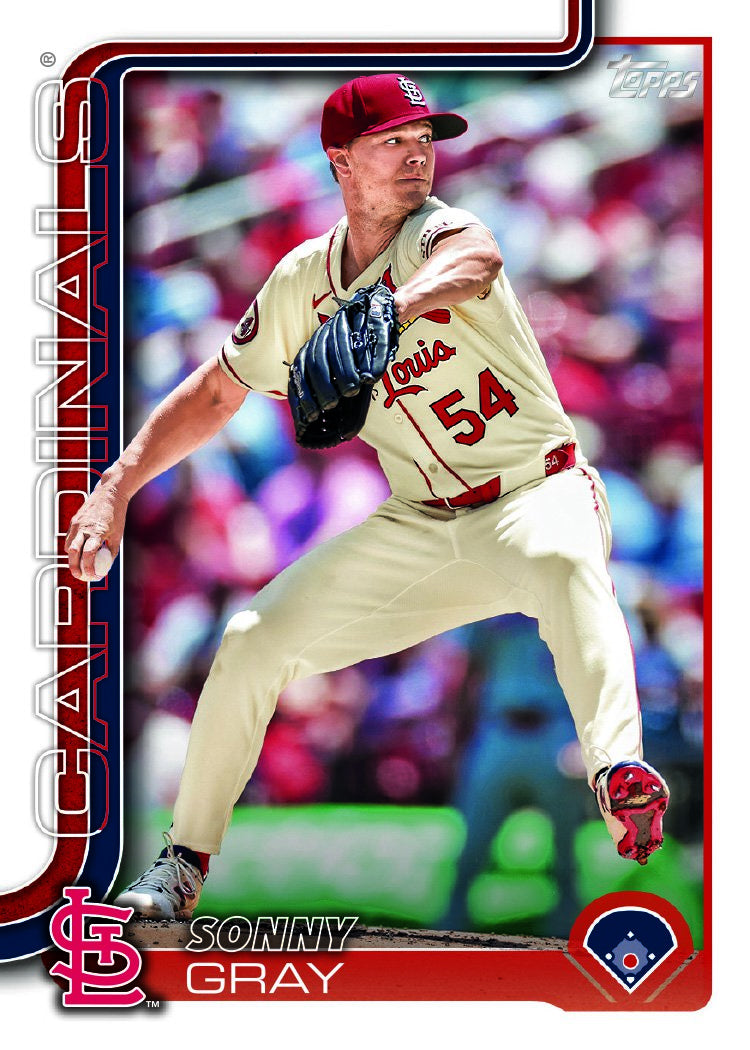 2025 Topps Series 1 + 2 Baseball Team Set 21 Cards St Louis Cardinals Masyn Winn Saggese RC plaque