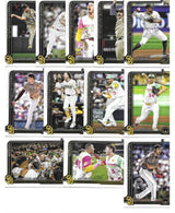 2025 Topps Series 1 Baseball Team Set 12 Cards San Diego Padres Jackson Merrill Machado