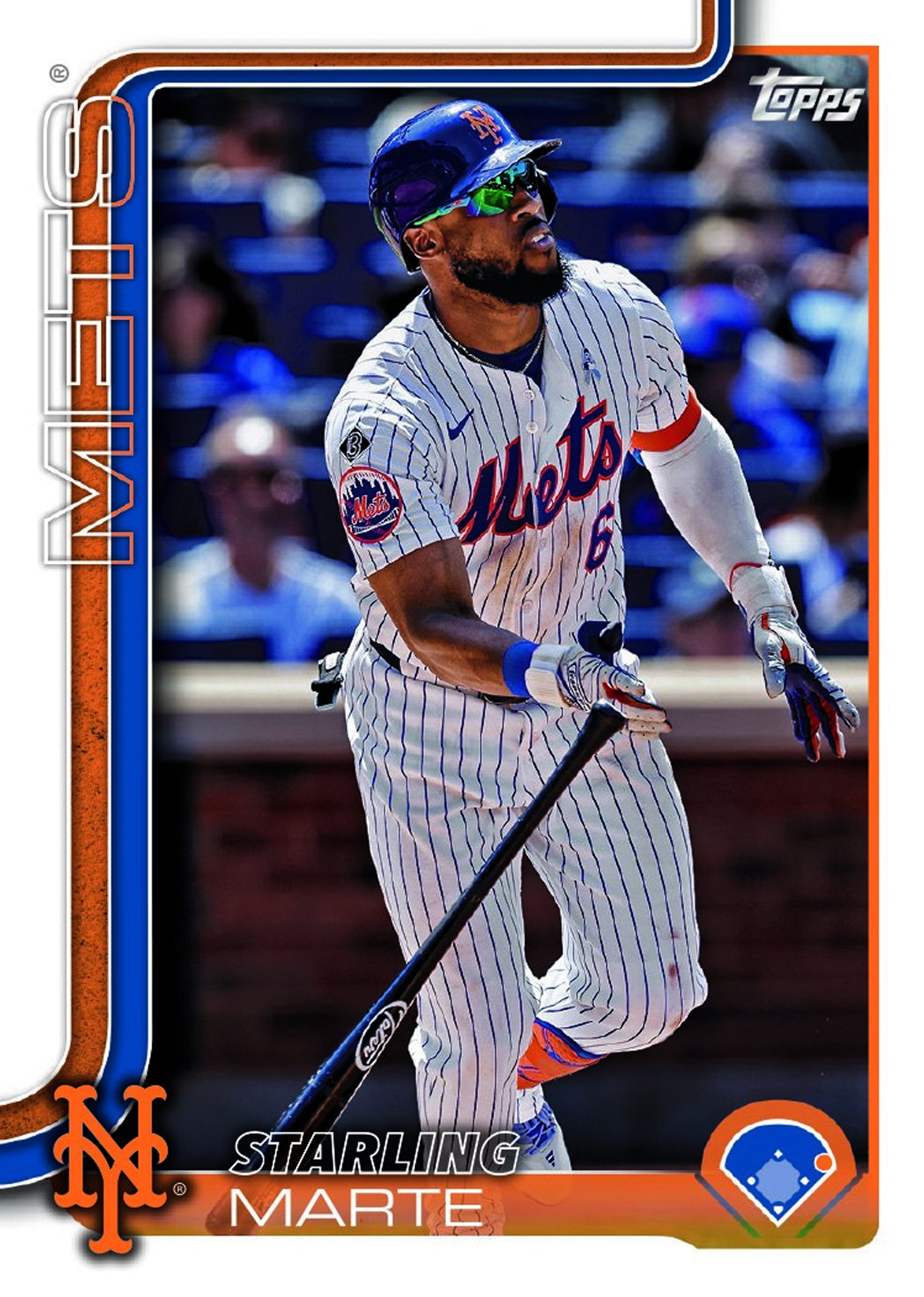 2025 Topps Series 1 + 2 Baseball Team Set 24 Cards New York Mets Francisco Lindor Soto Alonso plaque