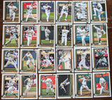 2025 Topps Series 1 + 2 Baseball Team Set 24 Cards Oakland Athletics Jacob Wilson RC 314