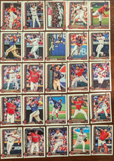 2025 Topps Series 1 + 2 Baseball Team Set 25 Cards Cleveland Guardians Jose Ramirez Noel RC