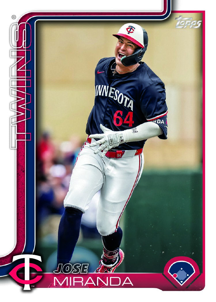 2025 Topps Series 1 Baseball Team Set 13 Cards Minnesota Twins Brooks Lee RC plaque