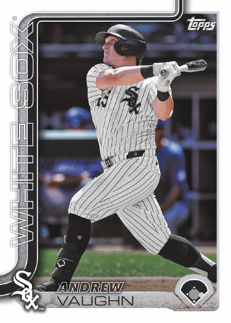 2025 Topps Series 1 Baseball Team Set 9 Cards Chicago White Sox Drew Thorpe RC plaque