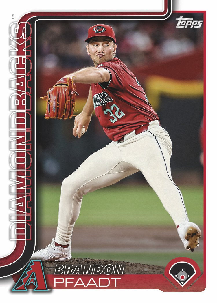 2025 Topps Series 1 + Series 2  Baseball Team Set 24 Cards Arizona Diamondbacks Carroll plaque