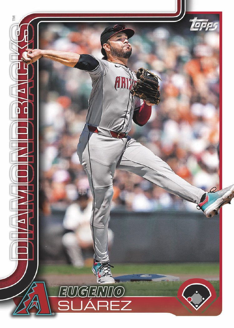 2025 Topps Series 1 + Series 2  Baseball Team Set 24 Cards Arizona Diamondbacks Carroll plaque