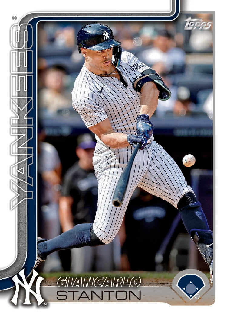 2025 Topps Series 1 + Series 2 Baseball Team Set 26 Cards New York Yankees Aaron Judge Jazz Fried plaque
