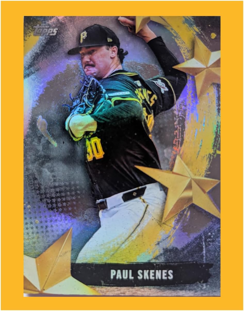 2025 Topps Series 1 SMLB 30 Baseball Card Insert Set with Aaron Judge, Bobby Witt Jr, Dylan Crews, James Wood, Shohei Ohtani, Paul Skenes, Coby Mayo plaque