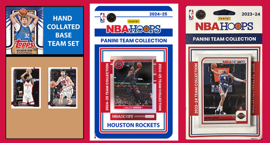 2025-26 2026 Topps Houston Rockets NBA Team Set + 2024 2023 Panini Hoops Durant