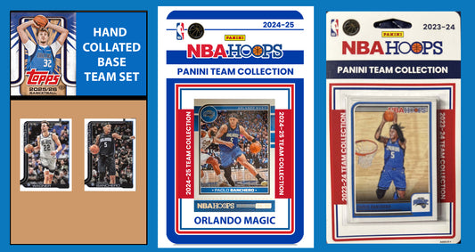 2025-26 2026 Topps Orlando Magic NBA Team Set + 2024 2023 Panini Hoops Banchero