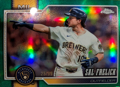 2026 Topps Chrome Sal Frelick Green Refractor SP /99 #60
