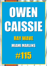 2026 Topps Chrome Owen Caissie Ray Wave Refractor #115