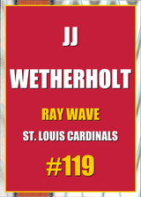 2026 Topps Chrome JJ Wetherholt Ray Wave Refractor #119