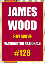 2026 Topps Chrome James Wood Ray Wave Refractor #128