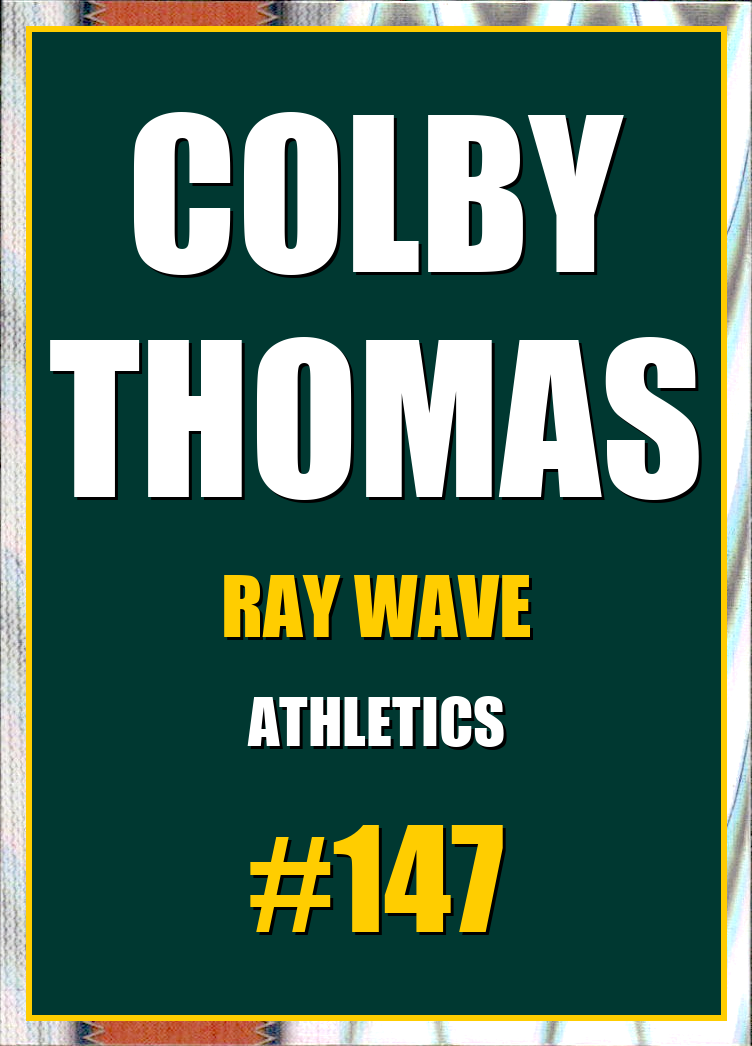 2026 Topps Chrome Colby Thomas Ray Wave Refractor #147