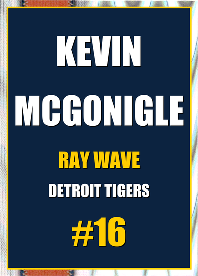 2026 Topps Chrome Kevin McGonigle Ray Wave Refractor #16
