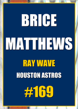 2026 Topps Chrome Brice Matthews Ray Wave Refractor #169