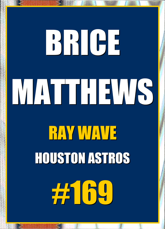 2026 Topps Chrome Brice Matthews Ray Wave Refractor #169