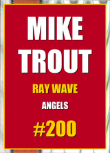 2026 Topps Chrome Mike Trout Ray Wave Refractor #200