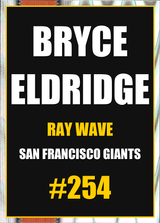 2026 Topps Chrome Bryce Eldridge Ray Wave Refractor #254
