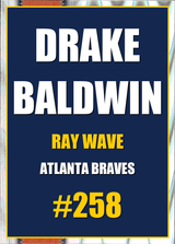 2026 Topps Chrome Drake Baldwin Ray Wave Refractor #258