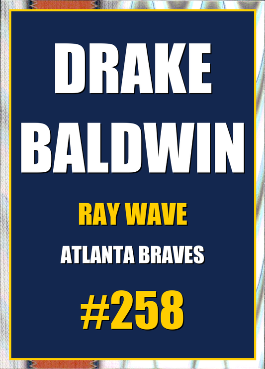2026 Topps Chrome Drake Baldwin Ray Wave Refractor #258