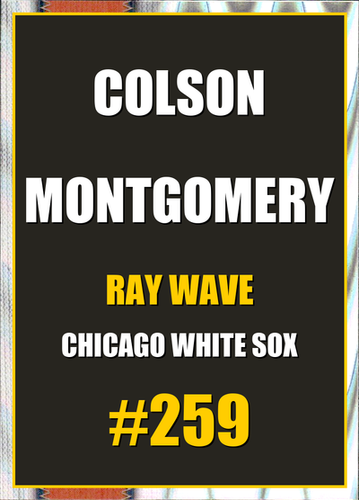 2026 Topps Chrome Colson Montgomery Ray Wave Refractor #259