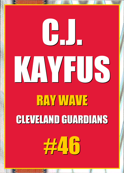 2026 Topps Chrome C.J. Kayfus Ray Wave Refractor #46