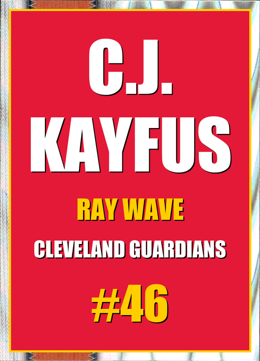 2026 Topps Chrome C.J. Kayfus Ray Wave Refractor #46