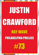 2026 Topps Chrome Justin Crawford Ray Wave Refractor #73