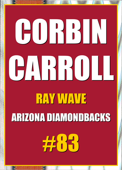 2026 Topps Chrome Corbin Carroll Ray Wave Refractor #83