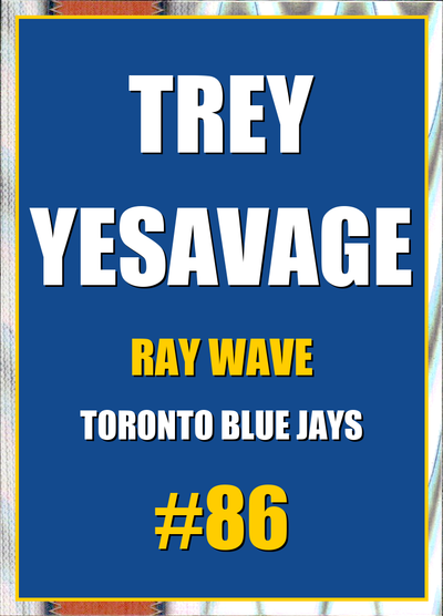 2026 Topps Chrome Trey Yesavage Ray Wave Refractor #86