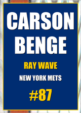 2026 Topps Chrome Carson Benge Ray Wave Refractor #87