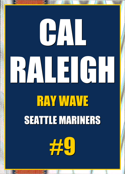 2026 Topps Chrome Cal Raleigh Ray Wave Refractor #9