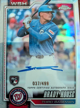 2026 Topps Chrome Brady House Rookie Autograph Refractor /499 #RA-BHO