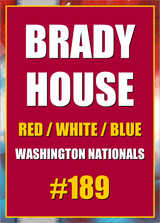 2026 Topps Chrome Brady House Red White & Blue Refractor #189