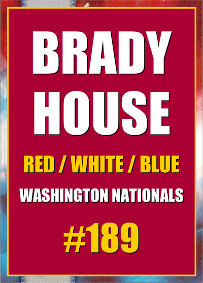 2026 Topps Chrome Brady House Red White & Blue (RWB) Refractor #189