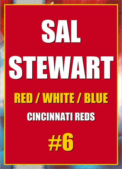2026 Topps Chrome Sal Stewart Red White & Blue (RWB) Refractor #6