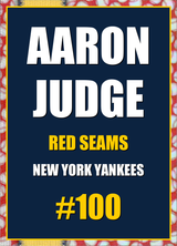 2026 Topps Chrome Aaron Judge Red Seams Refractor #100