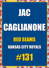 2026 Topps Chrome Jac Caglianone Red Seams Refractor #131