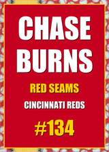 2026 Topps Chrome Chase Burns Red Seams Refractor #134