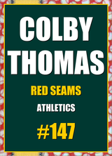 2026 Topps Chrome Colby Thomas Red Seams Refractor #147