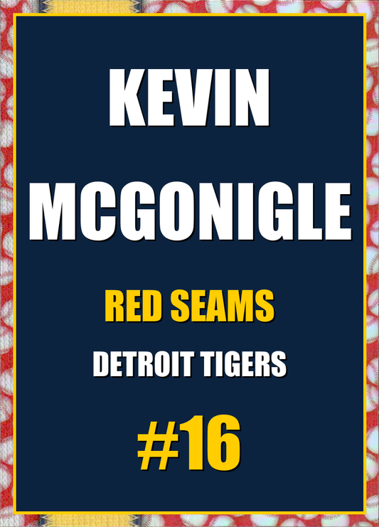 2026 Topps Chrome Kevin McGonigle Red Seams Refractor #16