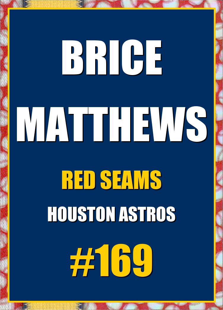2026 Topps Chrome Brice Matthews Red Seams Refractor #169