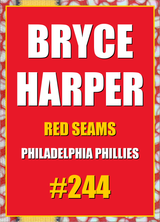 2026 Topps Chrome Bryce Harper Red Seams Refractor #244