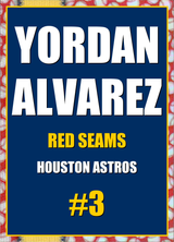2026 Topps Chrome Yordan Alvarez Red Seams Refractor #3