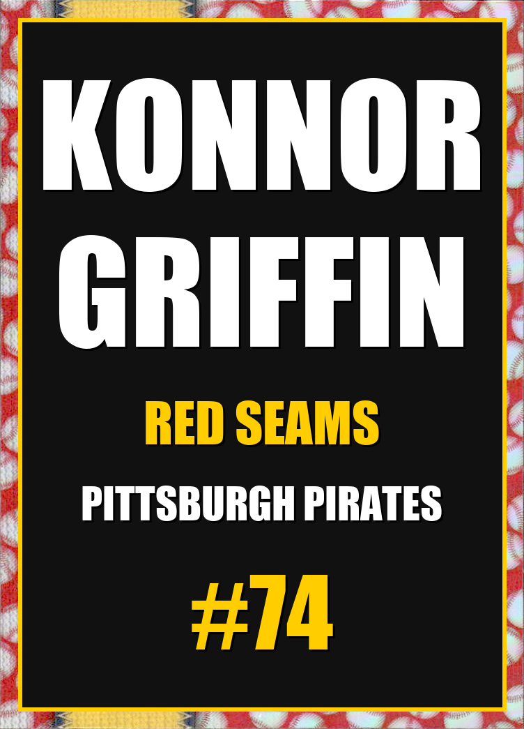 2026 Topps Chrome Konnor Griffin Red Seams Refractor #74
