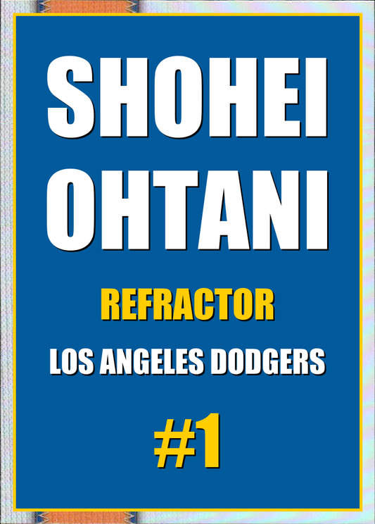 2026 Topps Chrome Shohei Ohtani Refractor #1