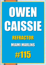 2026 Topps Chrome Owen Caissie Refractor #115