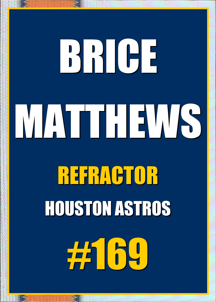 2026 Topps Chrome Brice Matthews Refractor #169